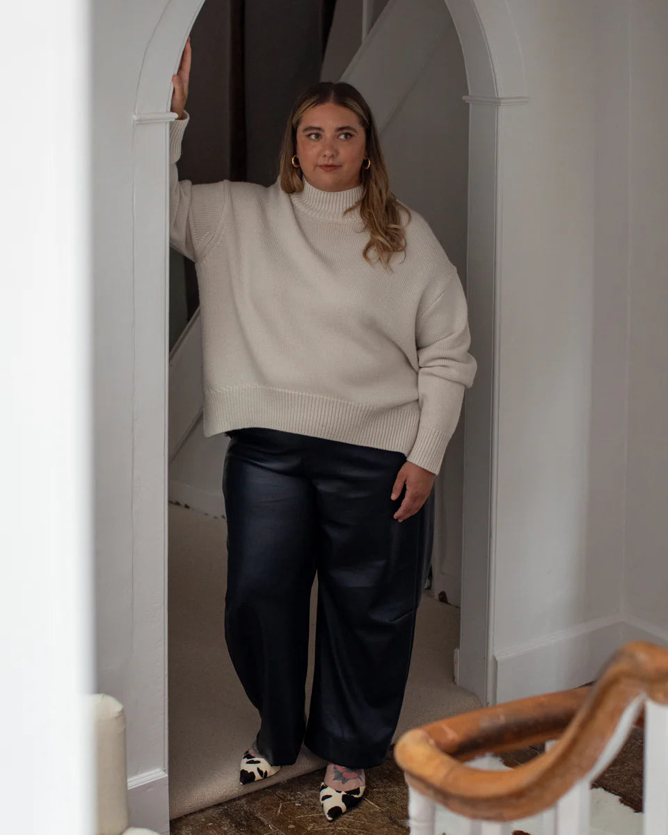 Chalk | Harper Jumper | Cream