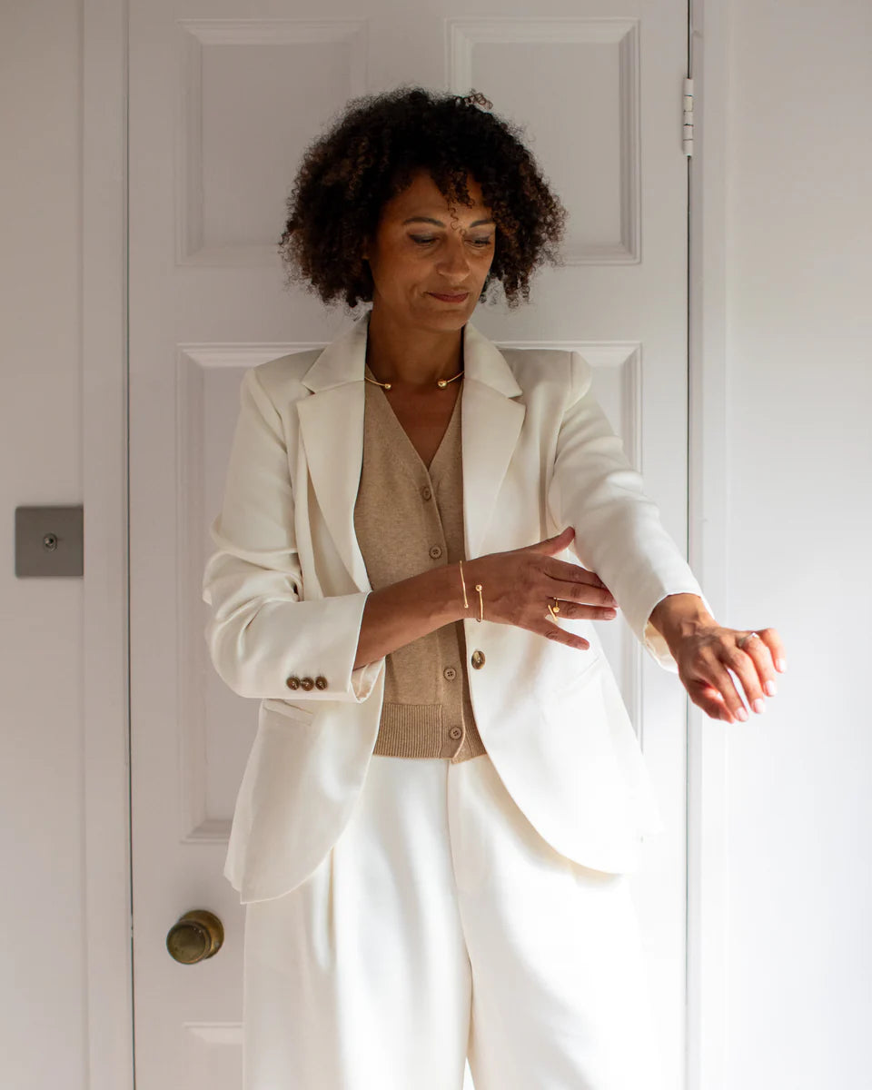 Chalk | Lou Blazer | Ivory