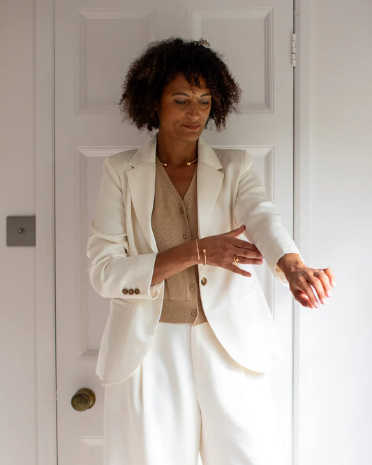 Chalk | Lou Blazer | Ivory