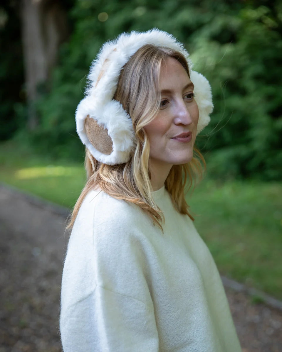 Chalk | Lenham Ear Muff | Ivory