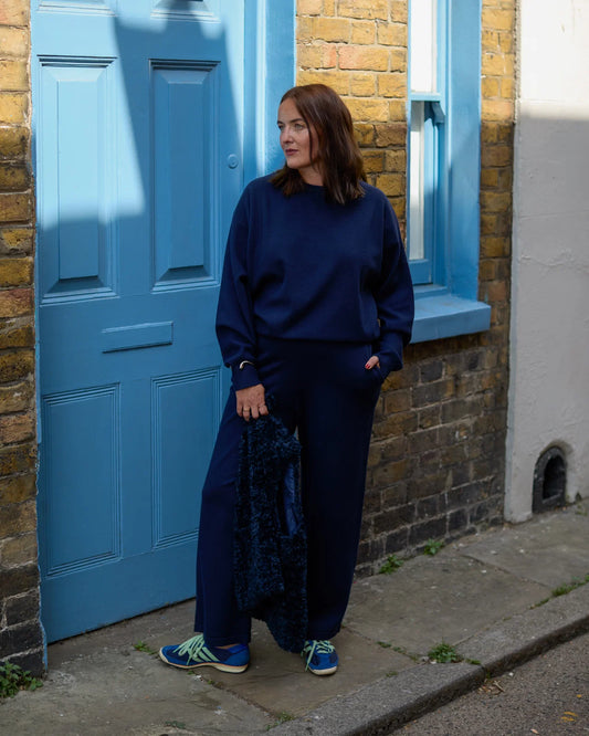Chalk | Lucy Pant | Navy