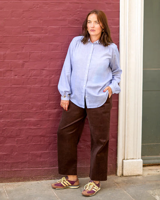 Chalk | Laura Shirt | Blue