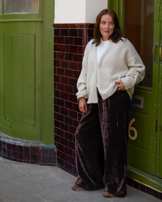 Chalk | Grace Cardigan | Oyster