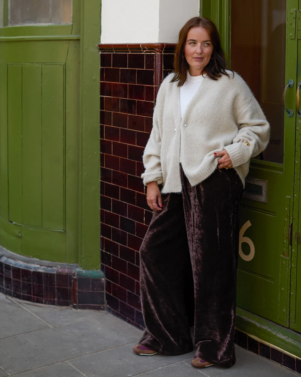 Chalk | Jasmine Trouser | Chocolate