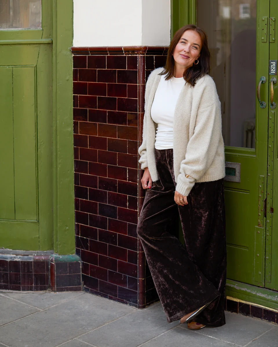 Chalk | Grace Cardigan | Oyster