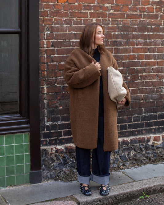 Chalk | Bev Coat | Tobacco