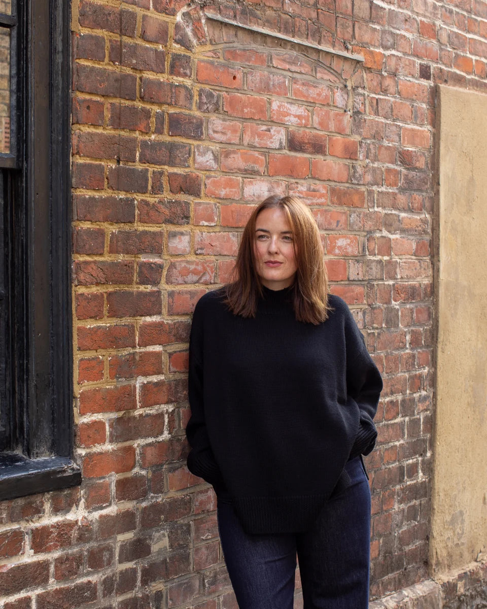 Chalk | Harper Jumper | Black
