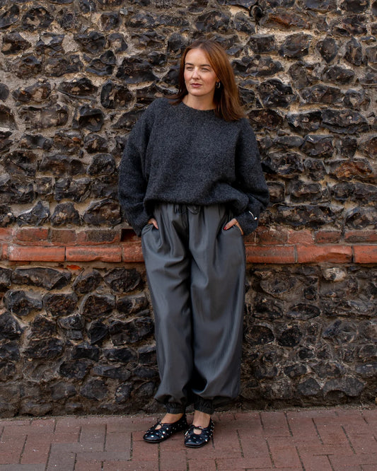 Chalk | Tiffany Trouser | Smoke Grey