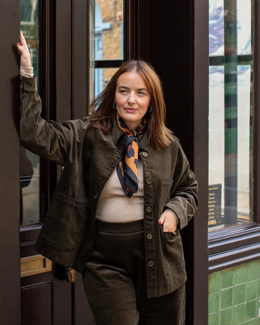 Chalk | Lennie Jacket | Pine Green