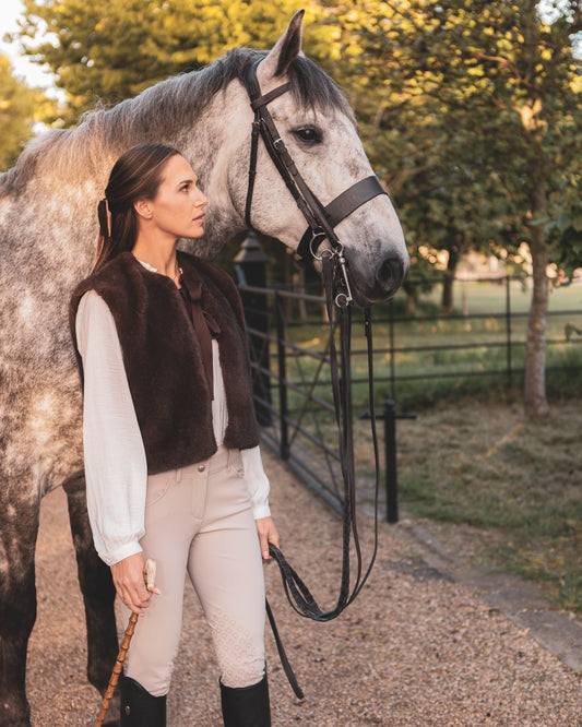 Chalk | Felicity Gilet | Cappuccino