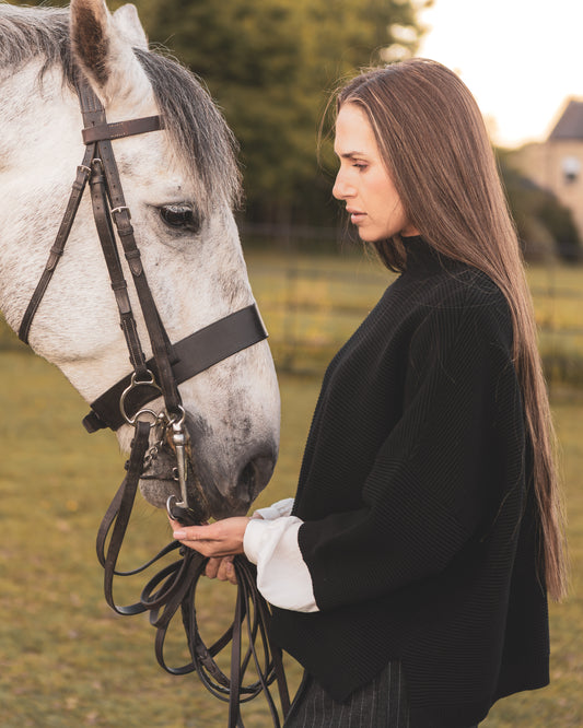 Chalk | Vicki Jumper | Black