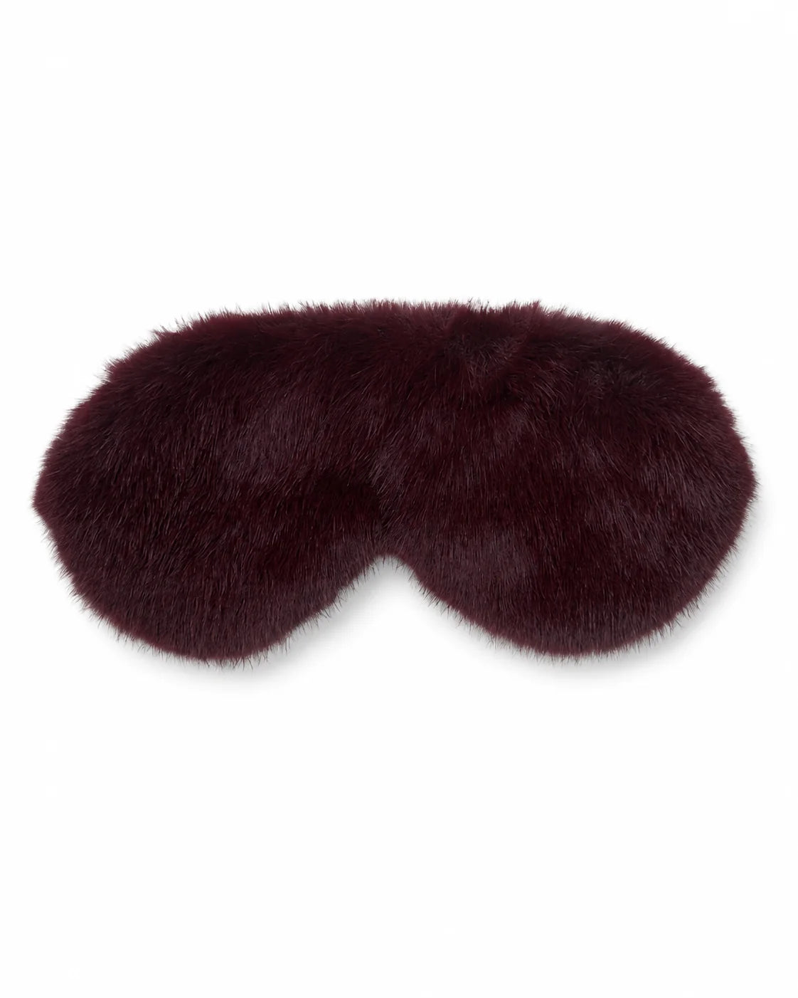 Joe Eye Mask | Faux Fur | Merlot