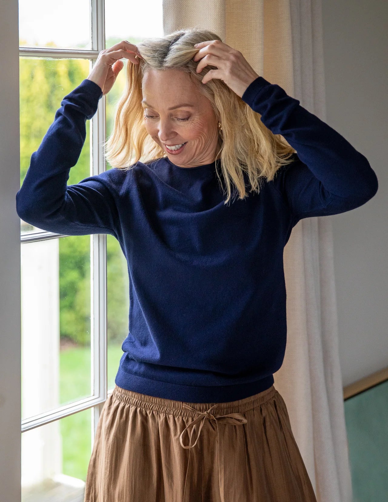 Chalk | Jade Jumper | Navy