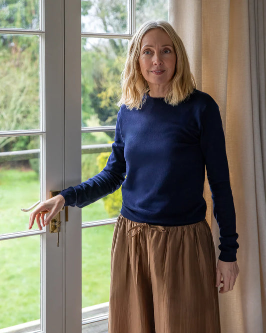 Chalk | Jade Jumper | Navy
