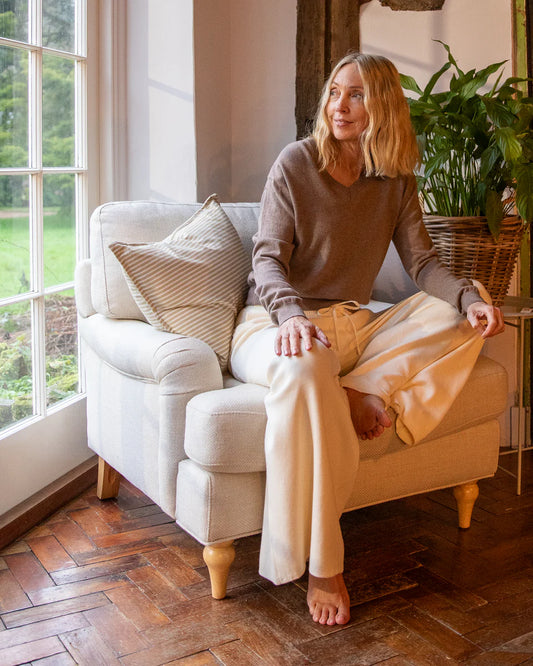 Chalk | Jenny Jumper | Dark Beige