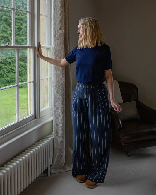 Chalk | Paloma Jumper | Navy