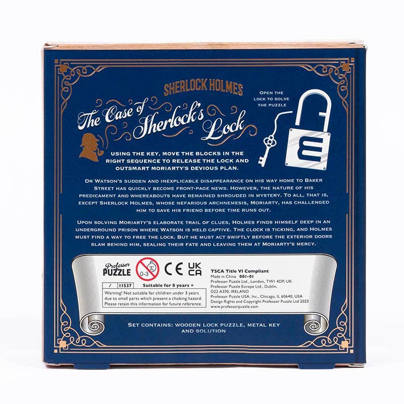 The Case of Sherlock's Lock Puzzle