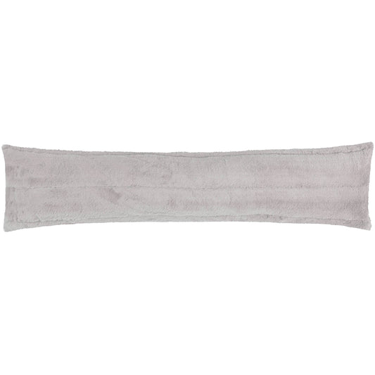 Faux Fur Draught Excluder | Grey