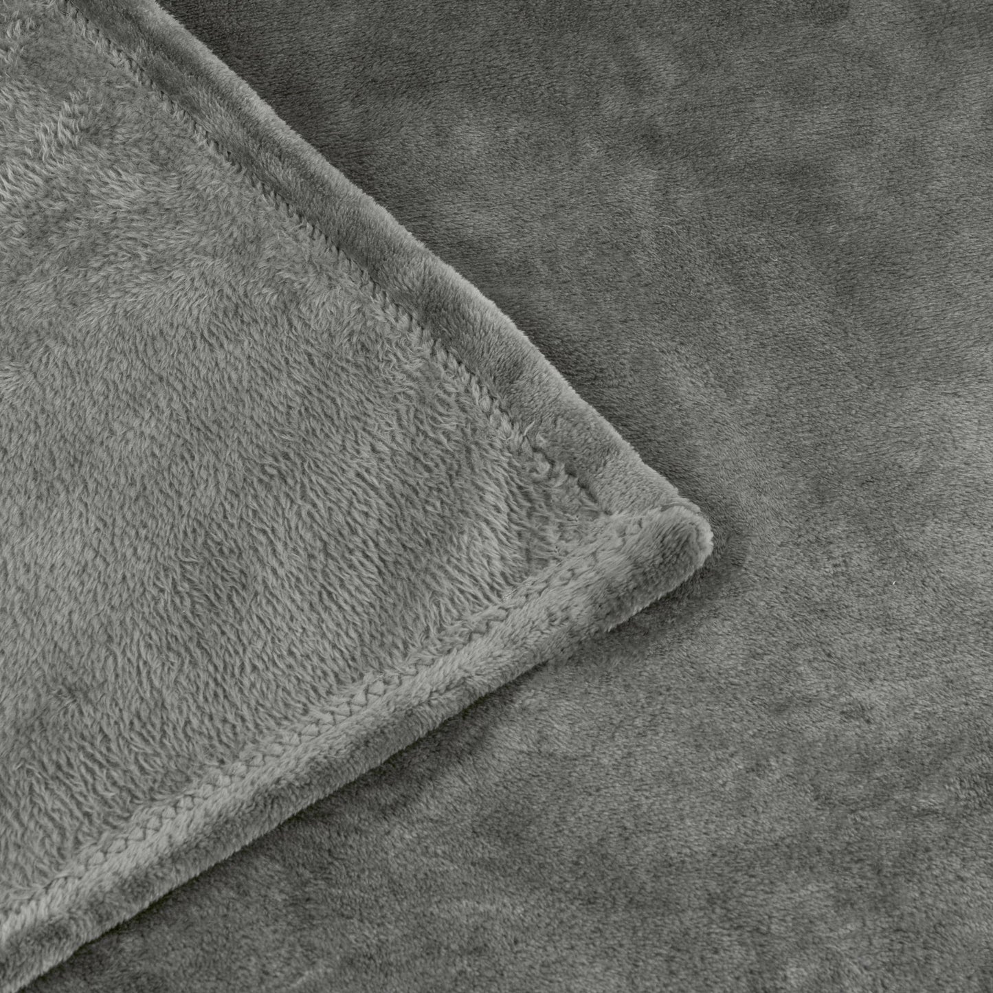 Harrow Fleece Throw Charcoal