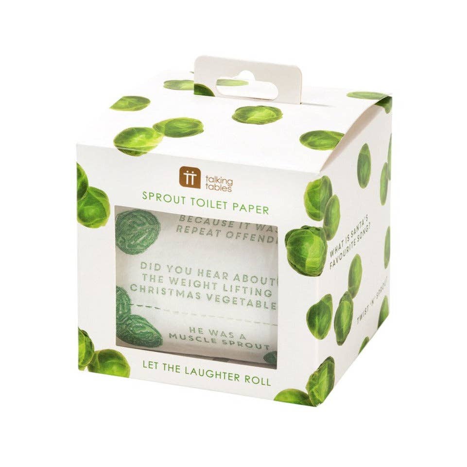 Brussels Sprout Toilet Roll | Christmas Gift | Novelty |