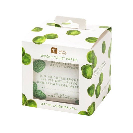 Brussels Sprout Toilet Roll | Christmas Gift | Novelty |