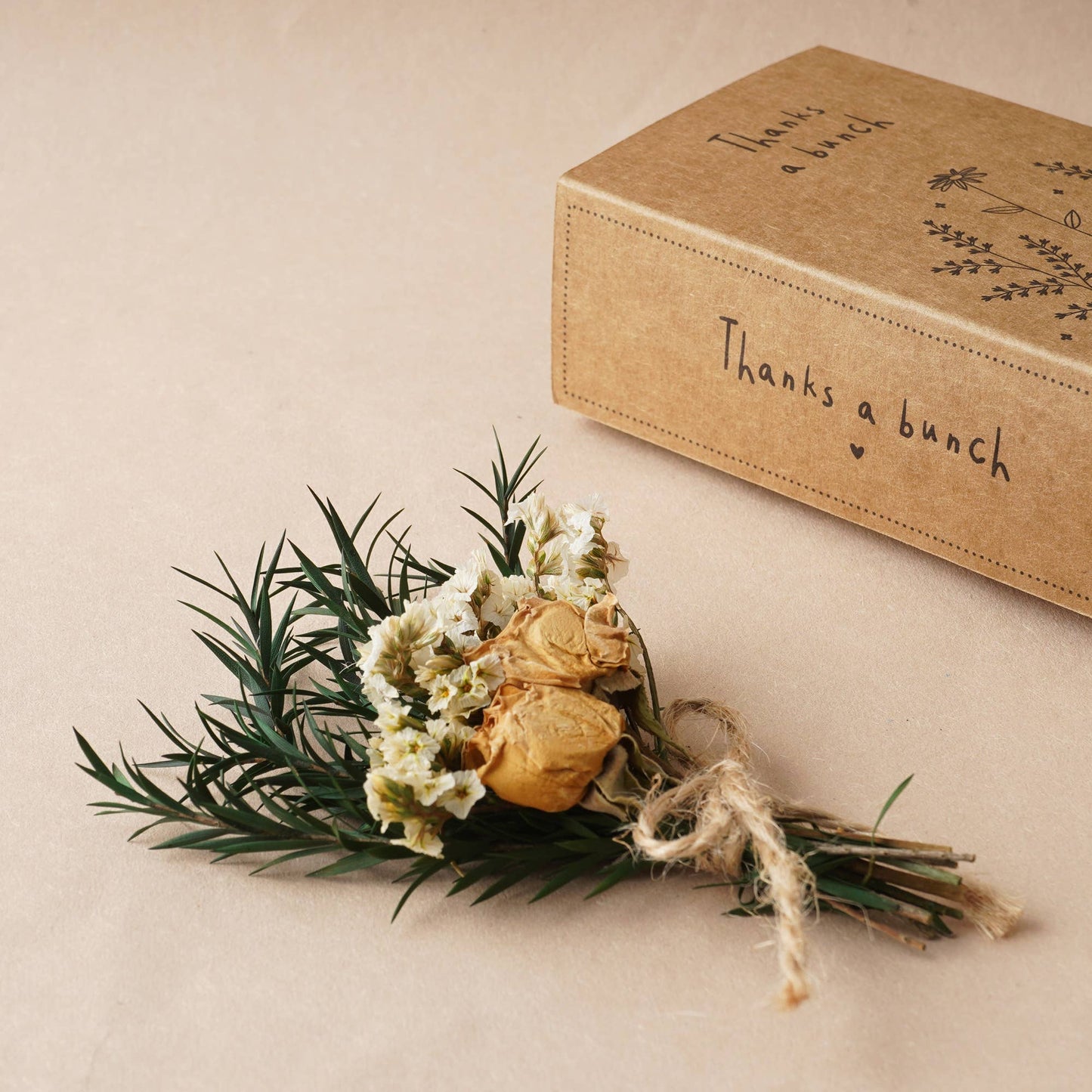 Send With Love Dried Flower Bouquets In a box