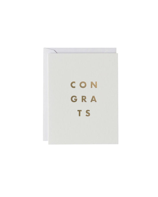 Card | No.18 | Congrats