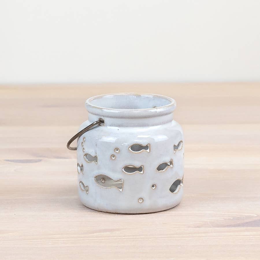 Cut out Fish Candle Holder, 7.8cm