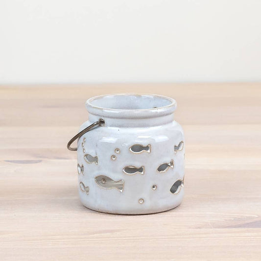 Cut out Fish Candle Holder, 7.8cm