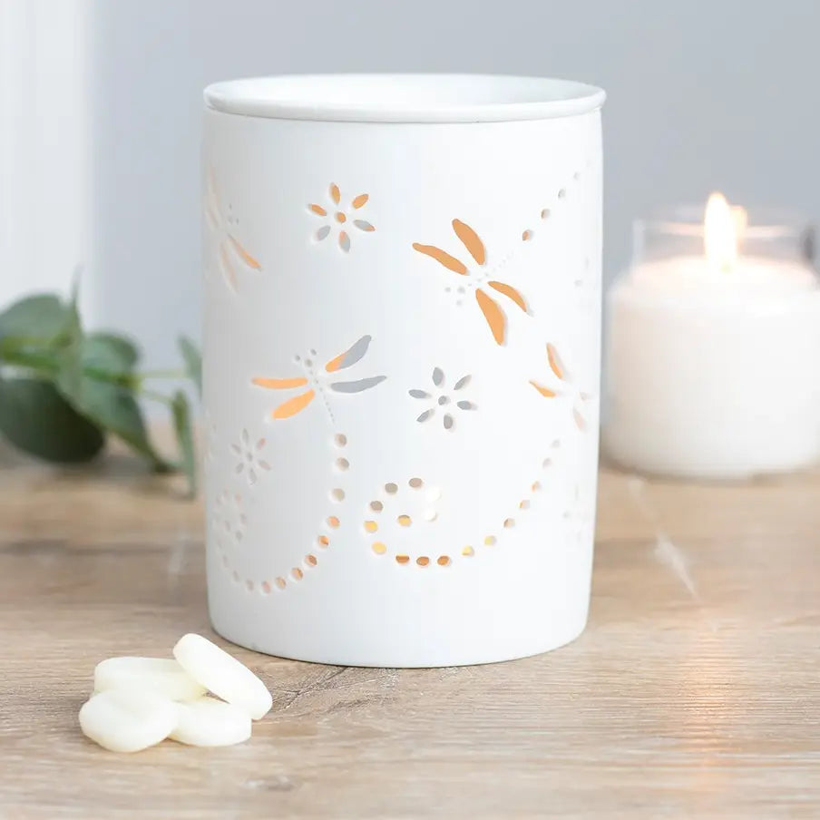 Cut Out Dragonfly Oil/Wax Burner