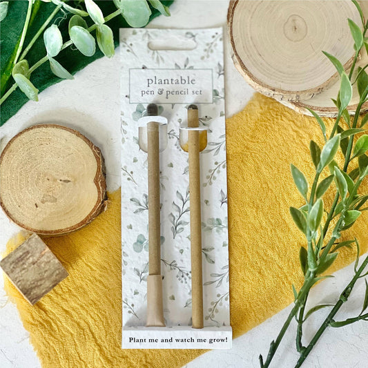 Plantable Pen & Pencil Set
