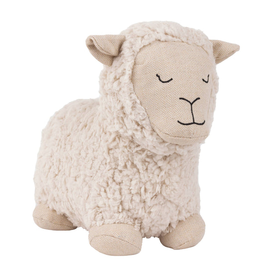 Sheep Door Stop | White