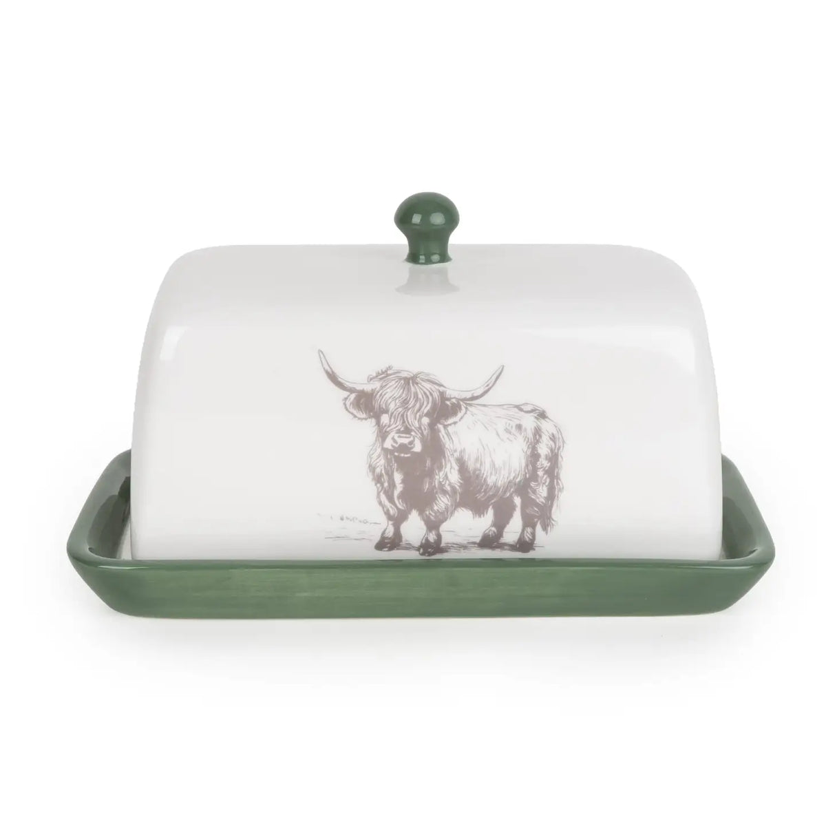 Butter Dish | Highland Cow