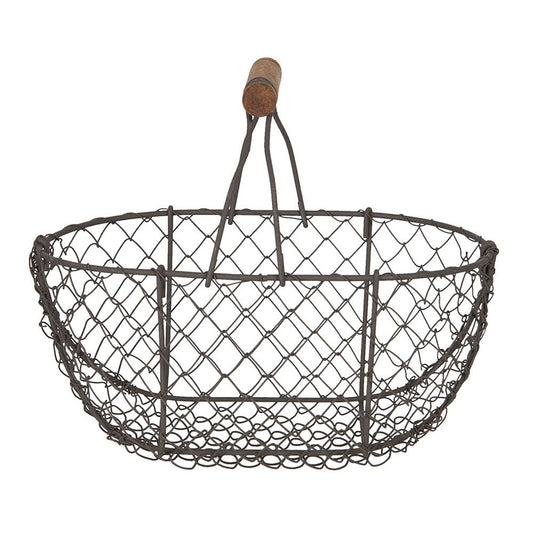 Vintage Style Wire Storage Basket