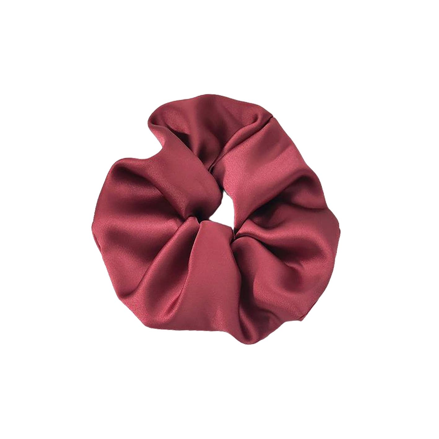Extra Large Silky Scrunchie | Wine Red