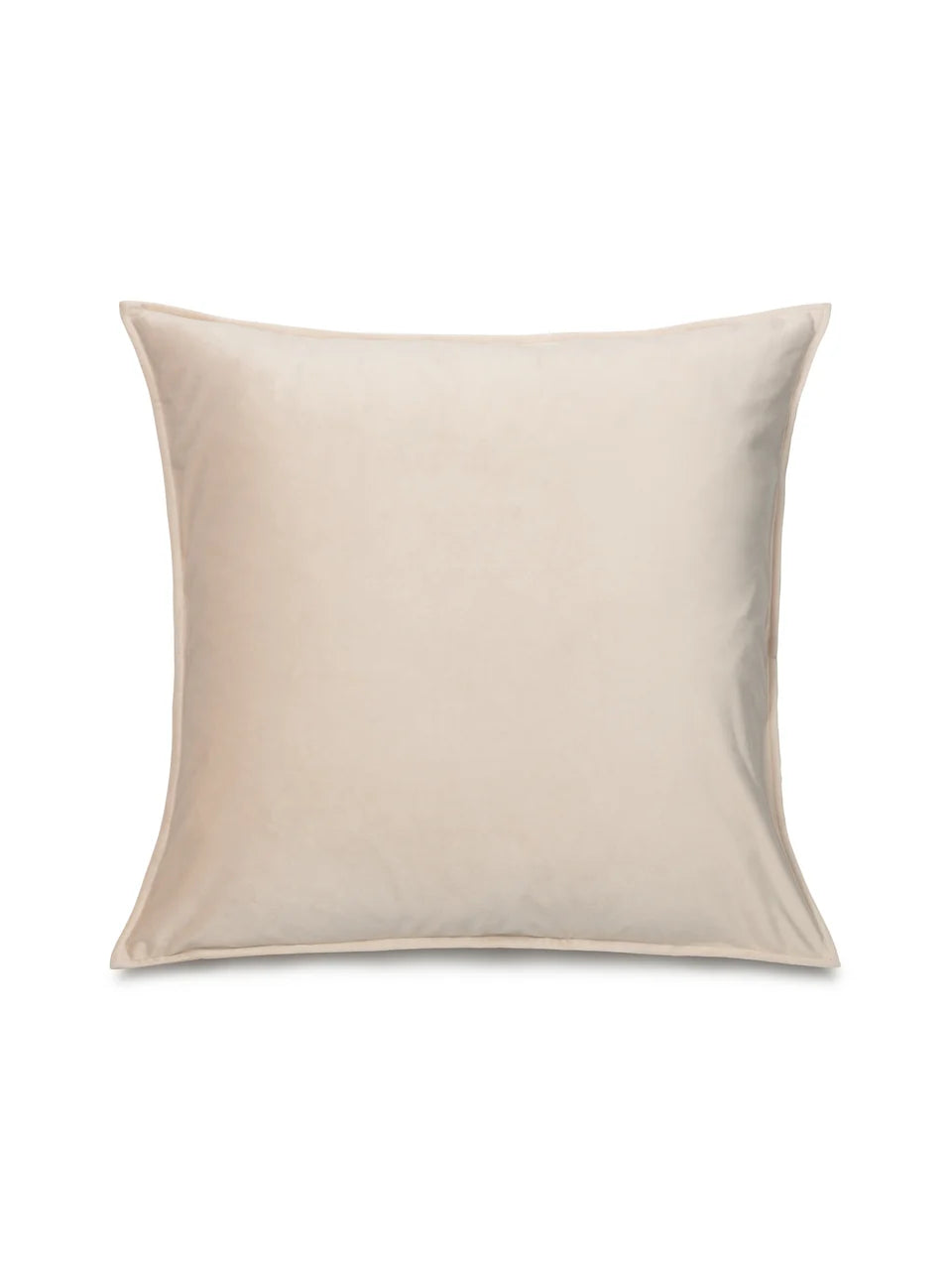 Chalk | Jasper Square Cushion | Velvet | Cream