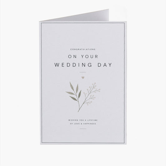 'On Your Wedding Day' Card